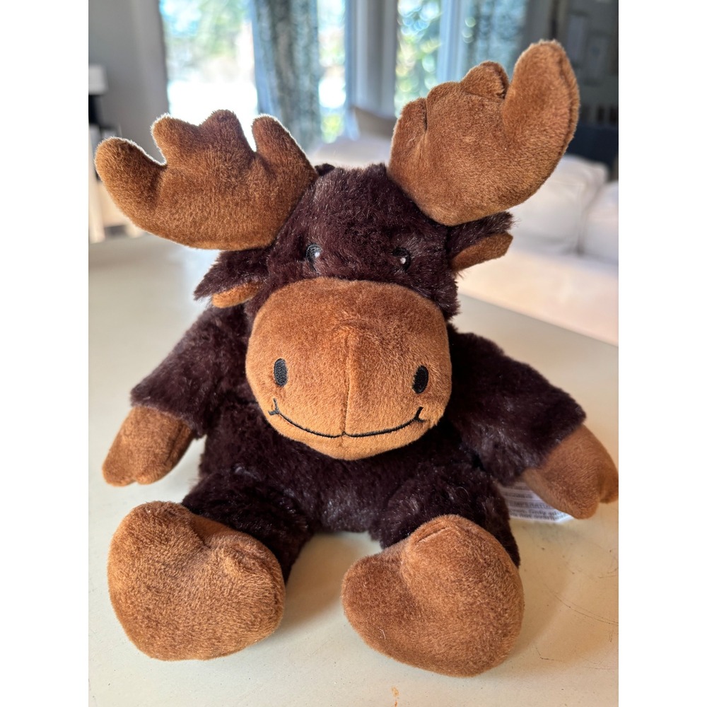 Warmies Weighted Plush Moose‎ Lavender Scented Microwaveable Cozy Stuffed Animal